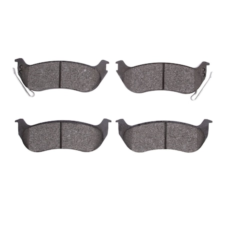 Dynamic Friction Co Ultimate Duty Performance Brake Pads, High Torque/Aggressive Initial Bite, Rear 1400-0964-00